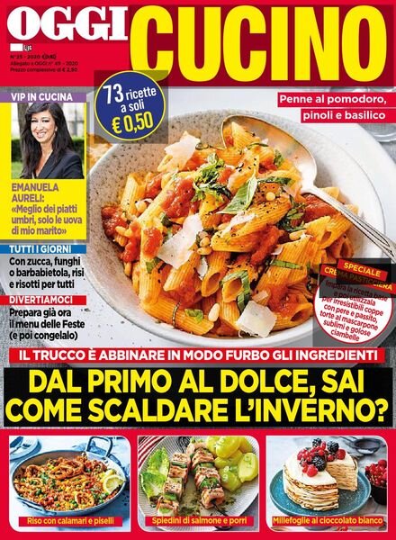 Oggi Cucino – 10 dicembre 2020 Cover
