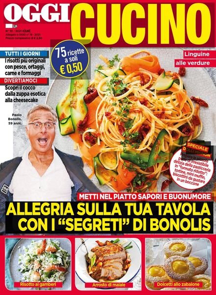 Oggi Cucino – 13 maggio 2021 Cover