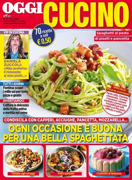 Oggi Cucino – 16 settembre 2021 Cover