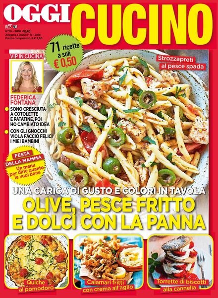 Oggi Cucino – 17 maggio 2018 Cover
