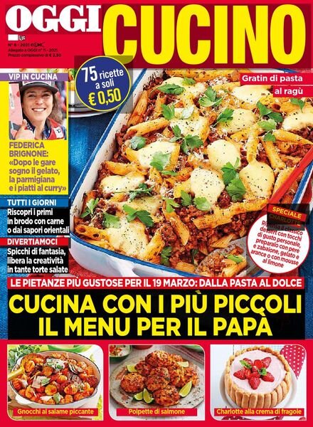 Oggi Cucino – 18 marzo 2021 Cover