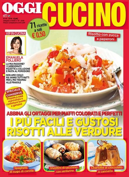 Oggi Cucino – 20 settembre 2018 Cover