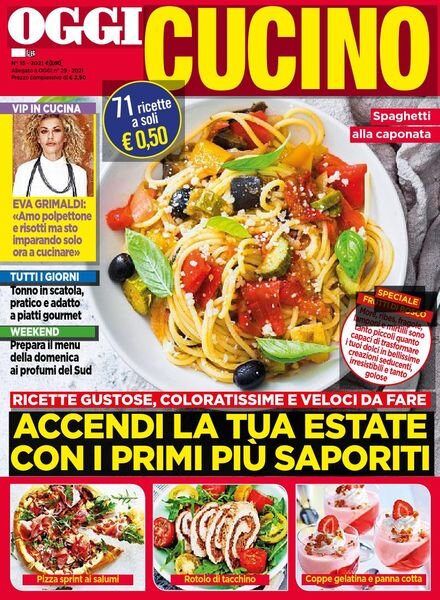 Oggi Cucino – 22 luglio 2021 Cover