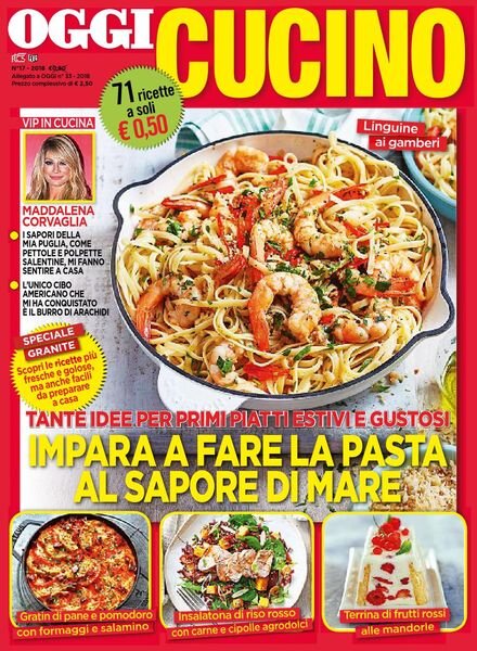 Oggi Cucino – 23 agosto 2018 Cover