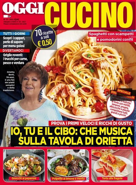 Oggi Cucino – 24 giugno 2021 Cover