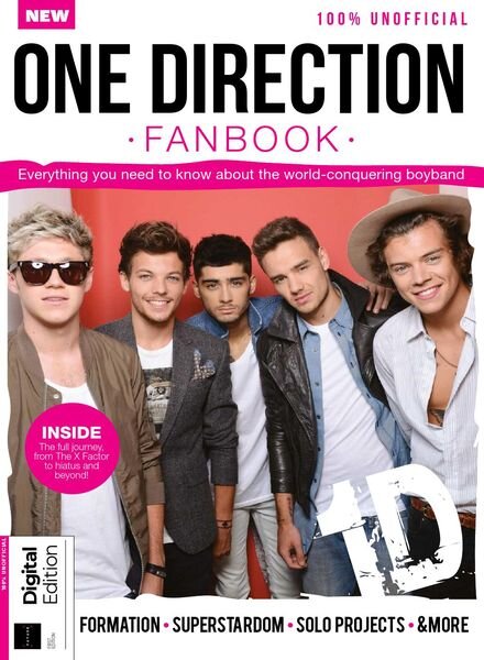 One Direction Fanbook – 1st Edition 2021 Cover