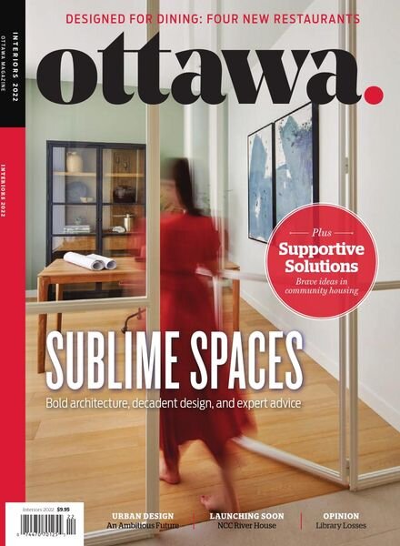 Ottawa Magazine – Interiors 2022 Cover
