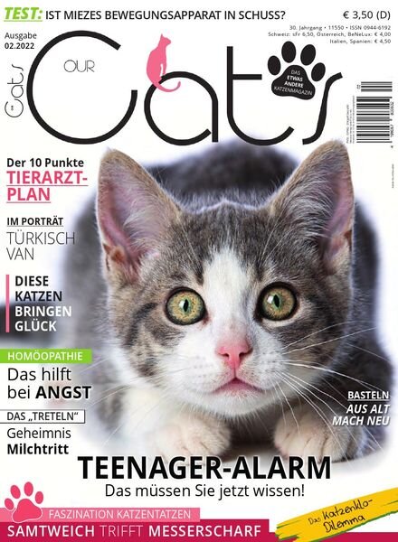 Our Cats – Februar 2022 Cover