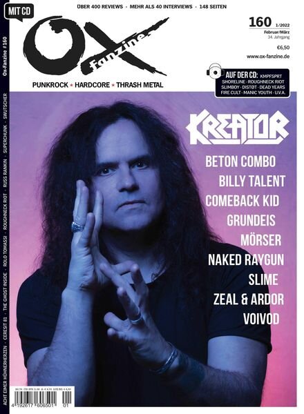 Ox-Fanzine – 10 Februar 2022 Cover