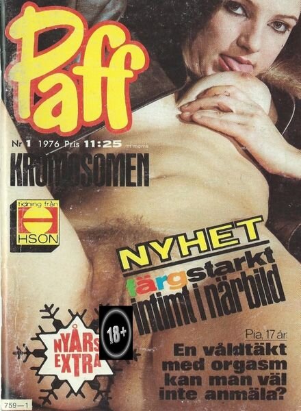 Paff – Nr 1 1976 Cover