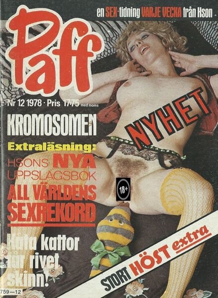 Paff – Nr 12 1978 Cover