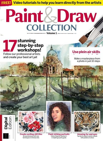 Paint & Draw Collection – Volume 1 – 3rd Revised Edition 2022 Cover