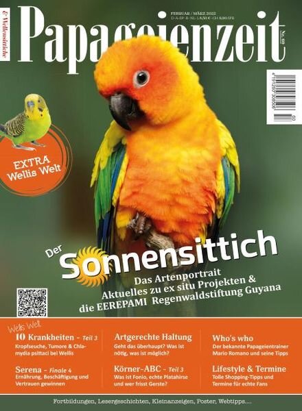 Papageienzeit – 31 Januar 2022 Cover