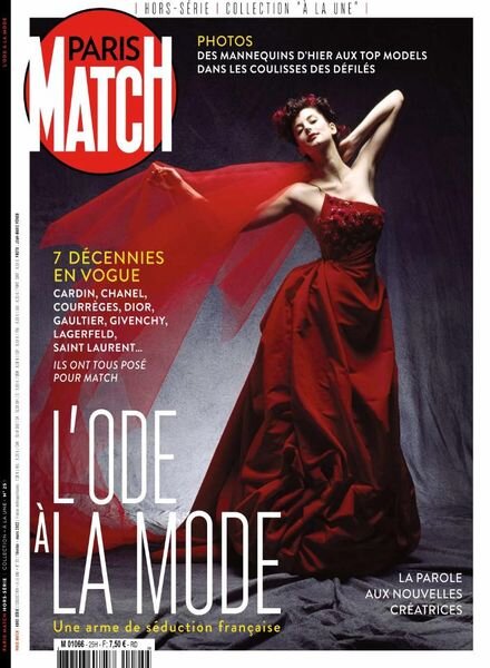 Paris Match – Hors-Serie – Collection A La Une – N 25 – Fevrier-Mars 2022 Cover