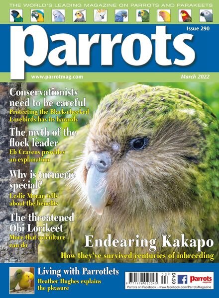 Parrots – March 2022 Cover