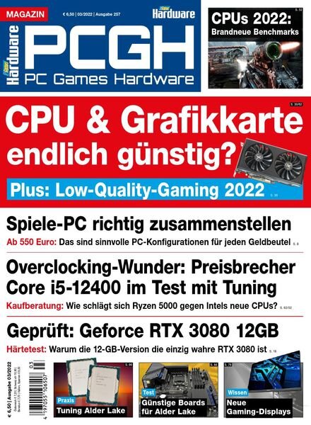 PC Games Hardware – Marz 2022 Cover