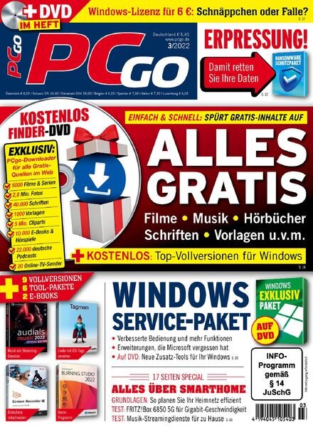 PCgo – Marz 2022 Cover