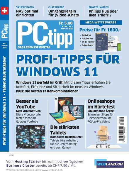 PCtipp – Februar 2022 Cover