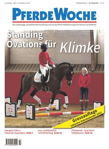 PferdeWoche – 26 Januar 2022 Cover