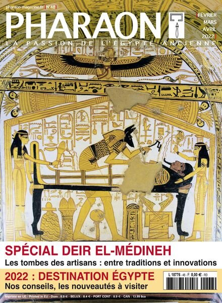 Pharaon Magazine – Fevrier-Avril 2022 Cover