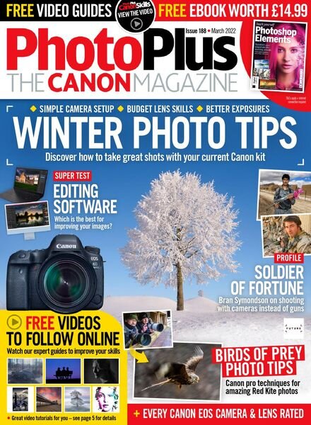 PhotoPlus – The Canon Magazine – March 2022 Cover
