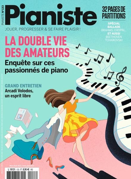 Pianiste – mars 2022 Cover