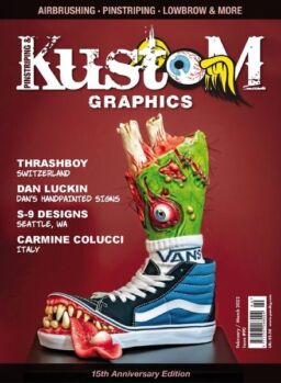 Pinstriping & Kustom Graphics English Edition – February 2022