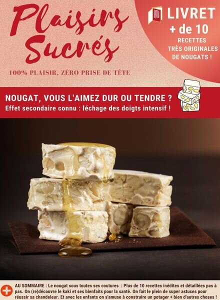Plaisirs Sucres – N 26 2022 Cover