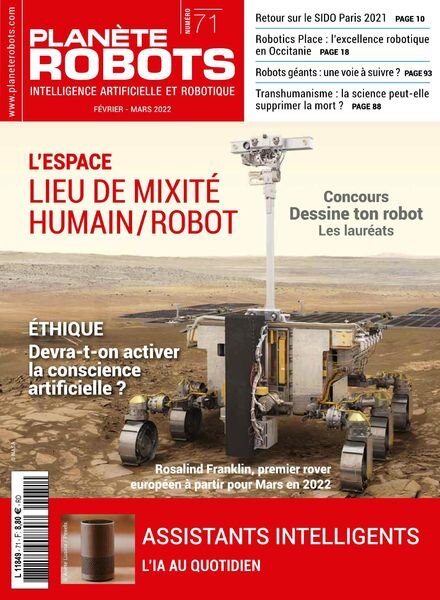 Planete Robots – Fevrier-Mars 2022 Cover