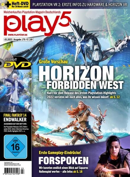 play5 – Marz 2022 Cover