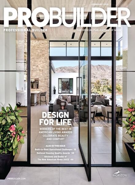 Professional Builder – February 2022 Cover