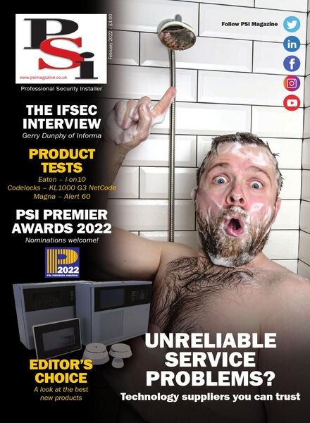 Proffessional Security Installer – February 2022 Cover