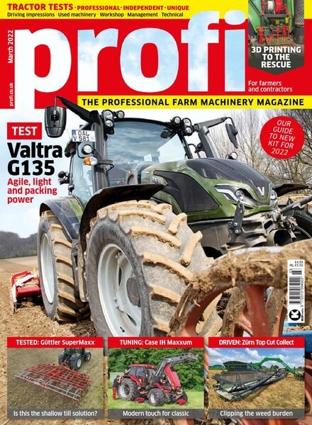 Profi International – March 2022 Cover