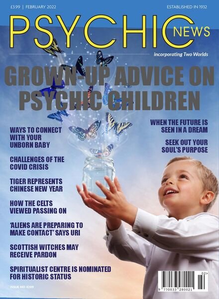 Psychic News – Issue 4209 – February 2022 Cover