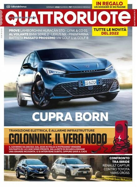Quattroruote Italia – gennaio 2022 Cover
