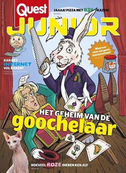 Quest Junior – februari 2022 Cover