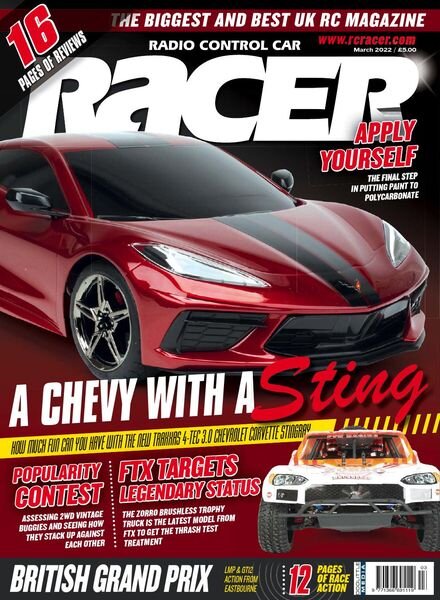 Radio Control Car Racer – March 2022 Cover