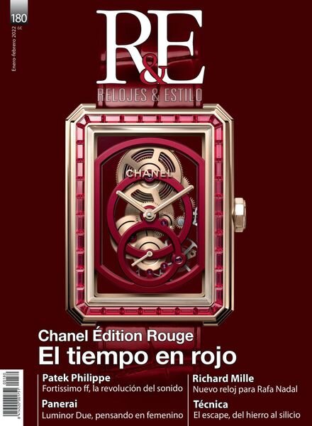 R&E-Relojes&Estilograficas – enero 2022 Cover