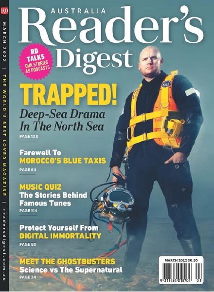 Reader’s Digest Australia & New Zealand – March 2022 Cover