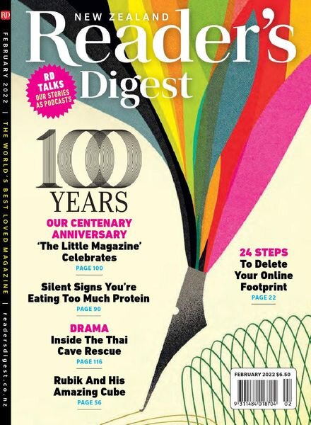 Reader’s Digest New Zealand – February 2022 Cover
