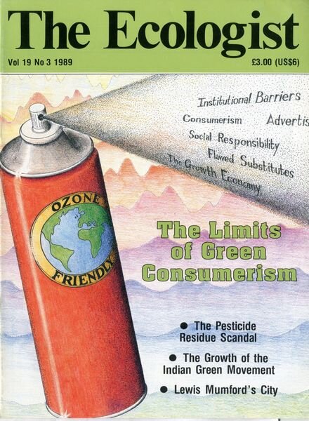 Resurgence & Ecologist – Ecologist Vol 19 N 3 – May-June 1989 Cover
