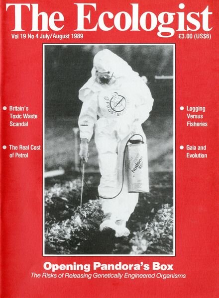Resurgence & Ecologist – Ecologist Vol 19 N 4 – July-August 1989 Cover