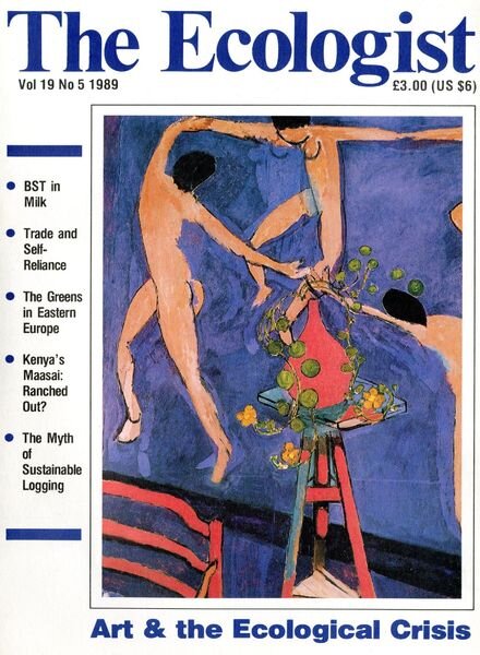 Resurgence & Ecologist – Ecologist, Vol 19 N 5 – Sepember-October 1989 Cover