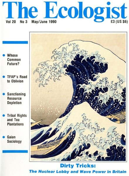 Resurgence & Ecologist – Ecologist, Vol 20 N 3 – May-June 1990 Cover
