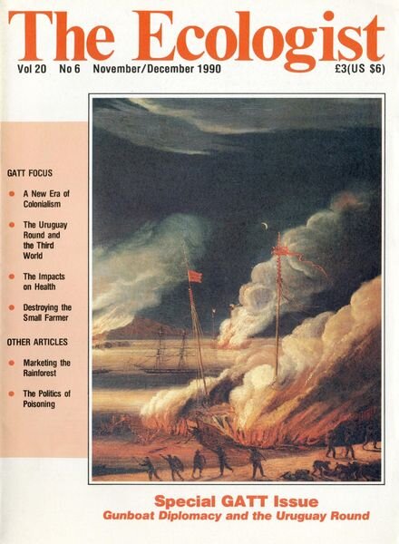 Resurgence & Ecologist – Ecologist, Vol 20 N 6 – November- December 1990 Cover