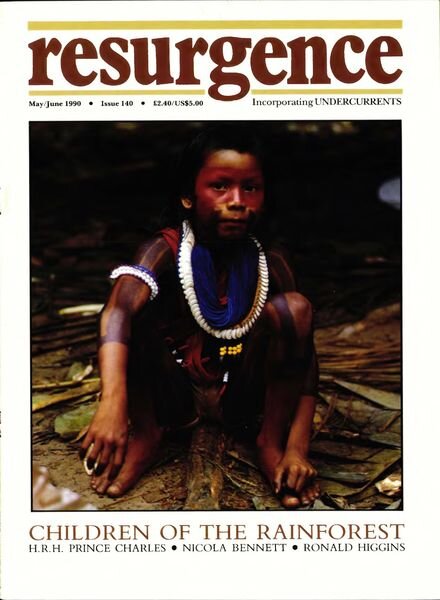 Resurgence & Ecologist – Resurgence, 140 – May-June 1990 Cover
