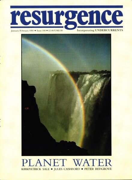 Resurgence & Ecologist – Resurgence, 144 – January-February 1991 Cover