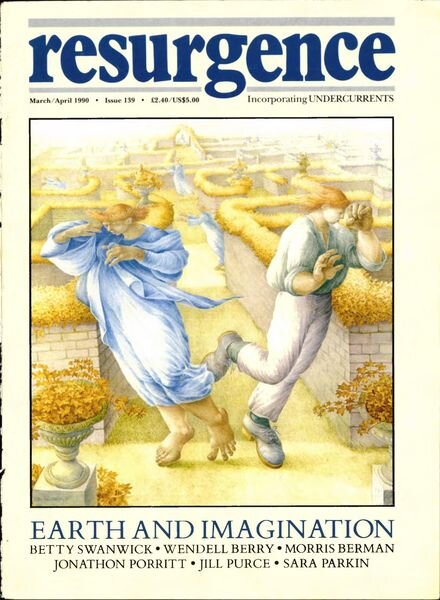 Resurgence & Ecologist – Resurgence, 139 – March-April 1990 Cover