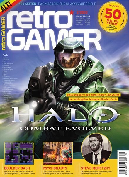 Retro Gamer Germany – Marz 2022 Cover