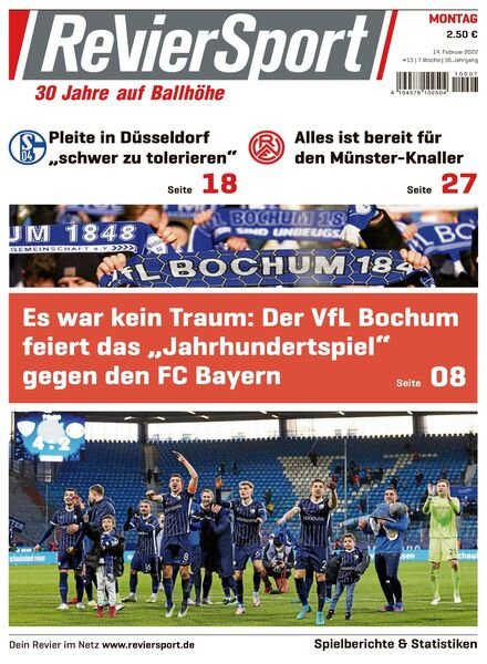 RevierSport – 14 Februar 2022 Cover